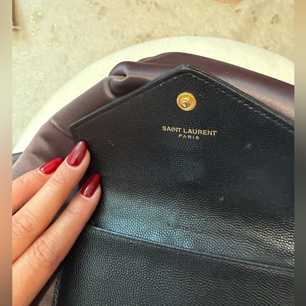 Saint Laurent Black Leather Card Holder / passport holder - Picture 6 of 6